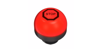 Banner Engineering 50 mm Illuminated Touch Button, K50 Series